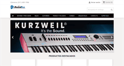 Desktop Screenshot of musicalblue.com.ar