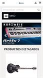 Mobile Screenshot of musicalblue.com.ar